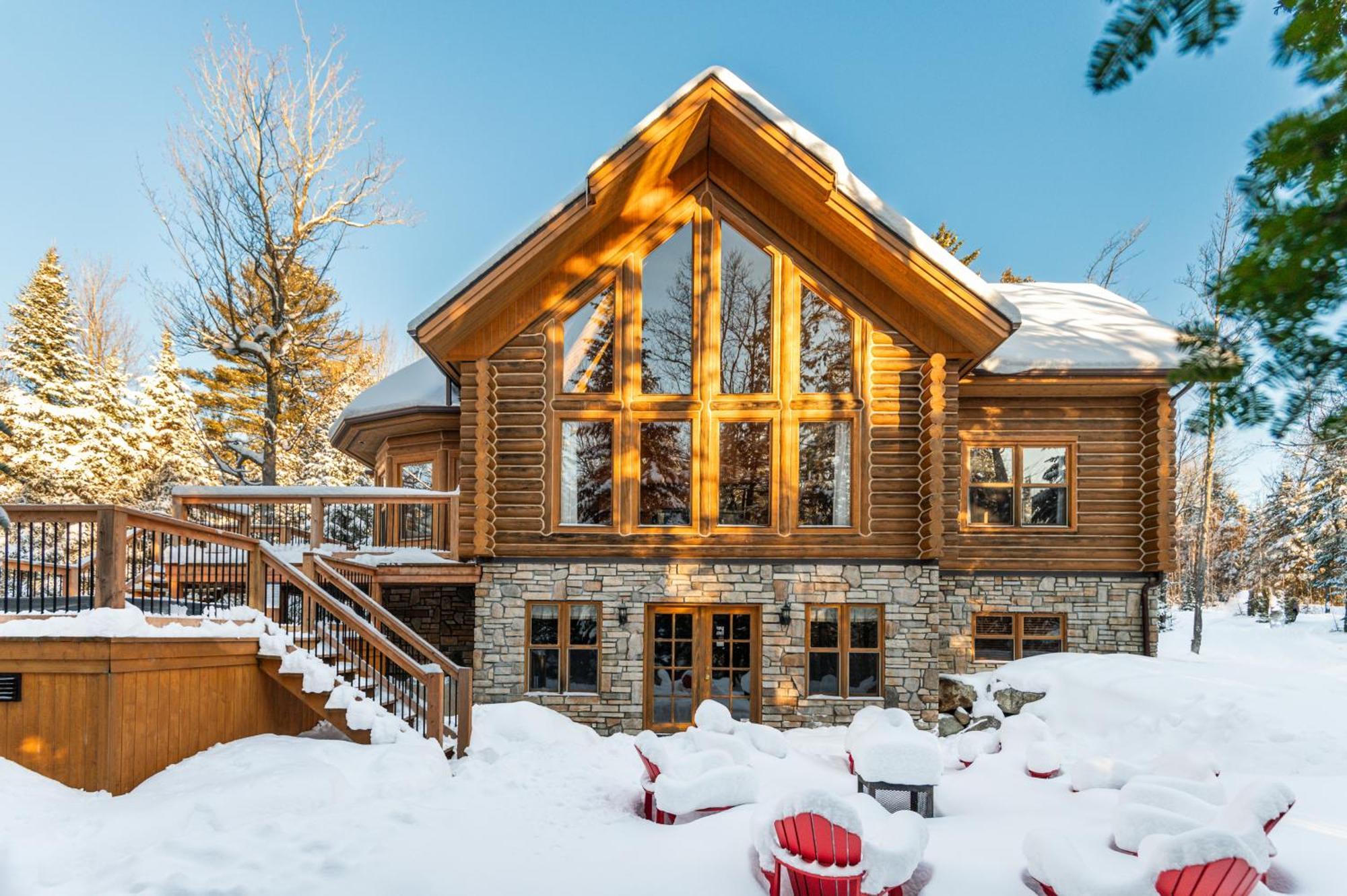 Fiddler Lake Resort Chalet 53 Cerf Mille-Isles Dış mekan fotoğraf