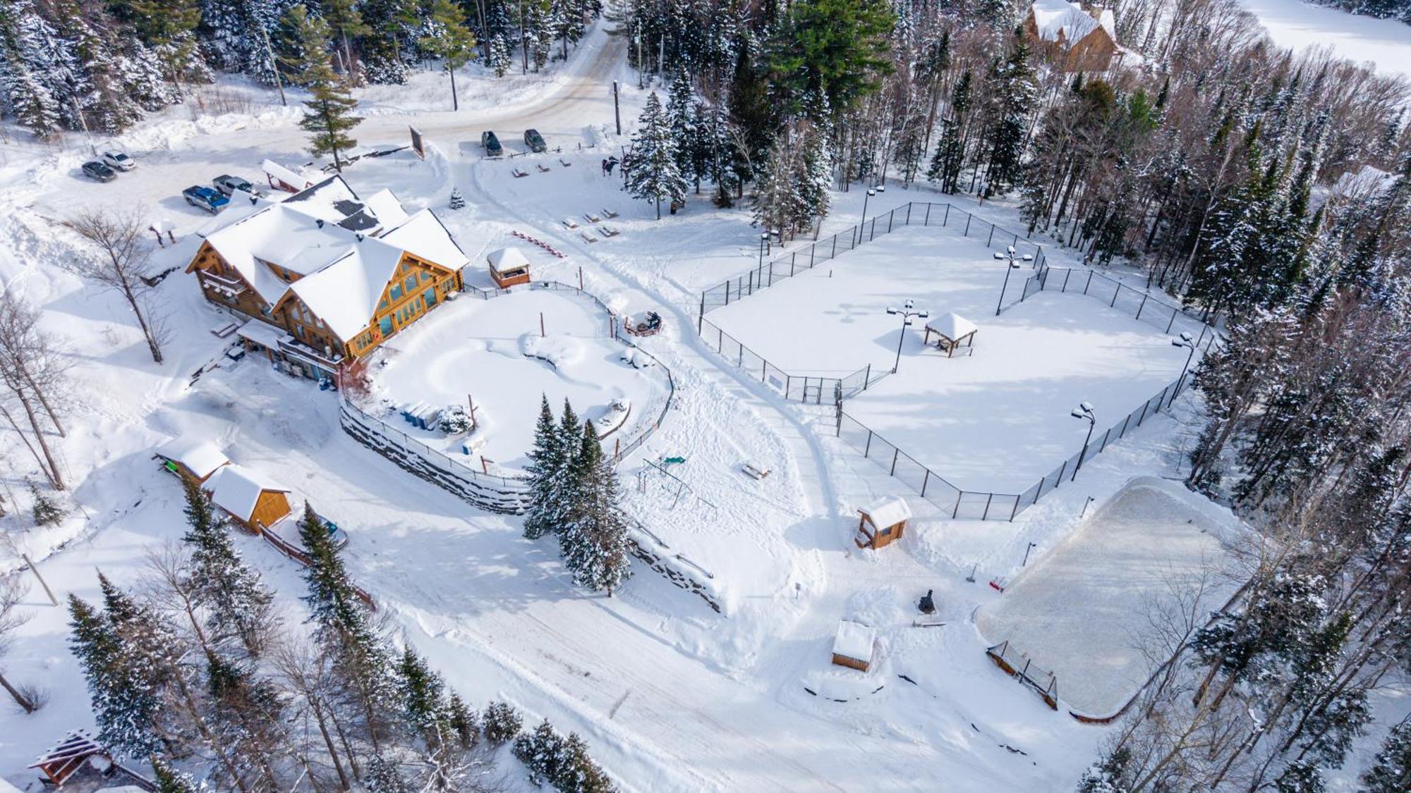 Fiddler Lake Resort Chalet 53 Cerf Mille-Isles Dış mekan fotoğraf